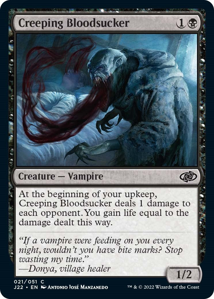 Image for Creeping Bloodsucker (21) (Jumpstart 2022) (J22) - Magic: The Gathering