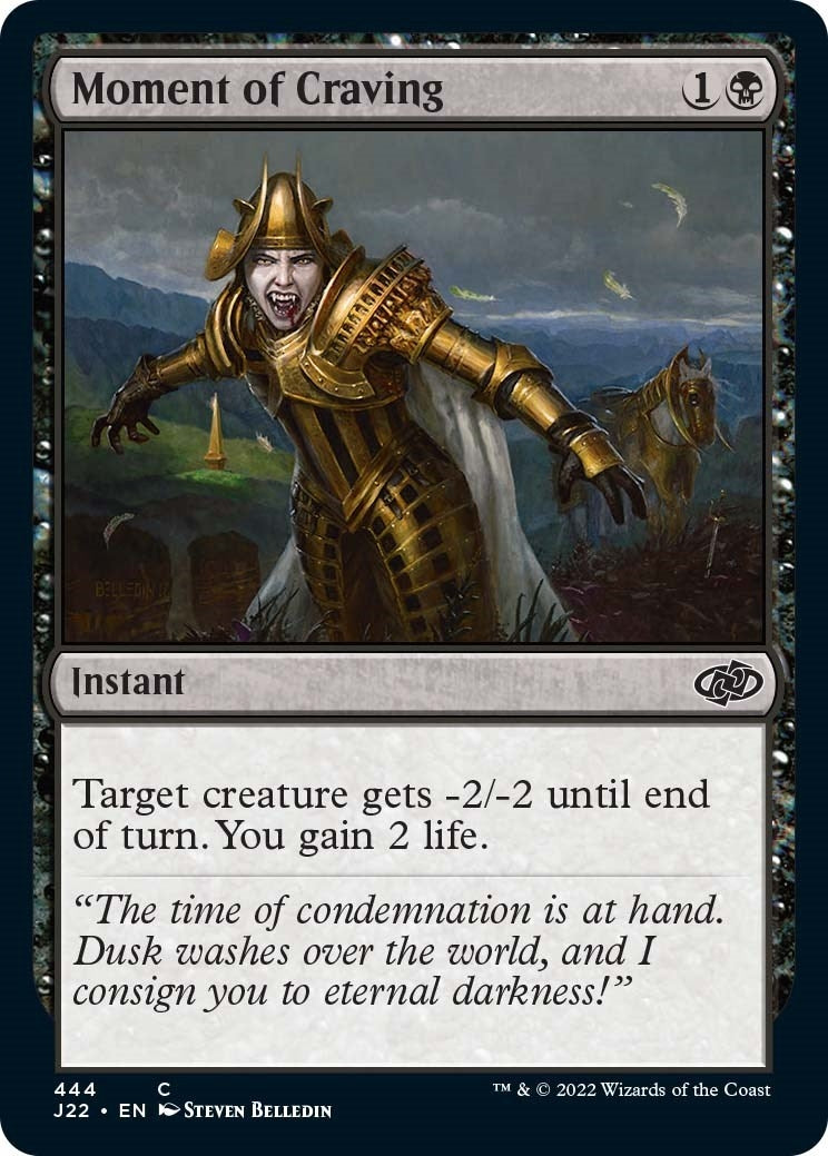Image for Moment of Craving (444) (Jumpstart 2022) (J22) - Magic: The Gathering