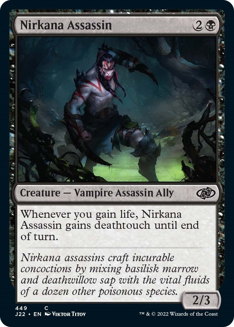 Image for Nirkana Assassin (449) (Jumpstart 2022) (J22) - Magic: The Gathering