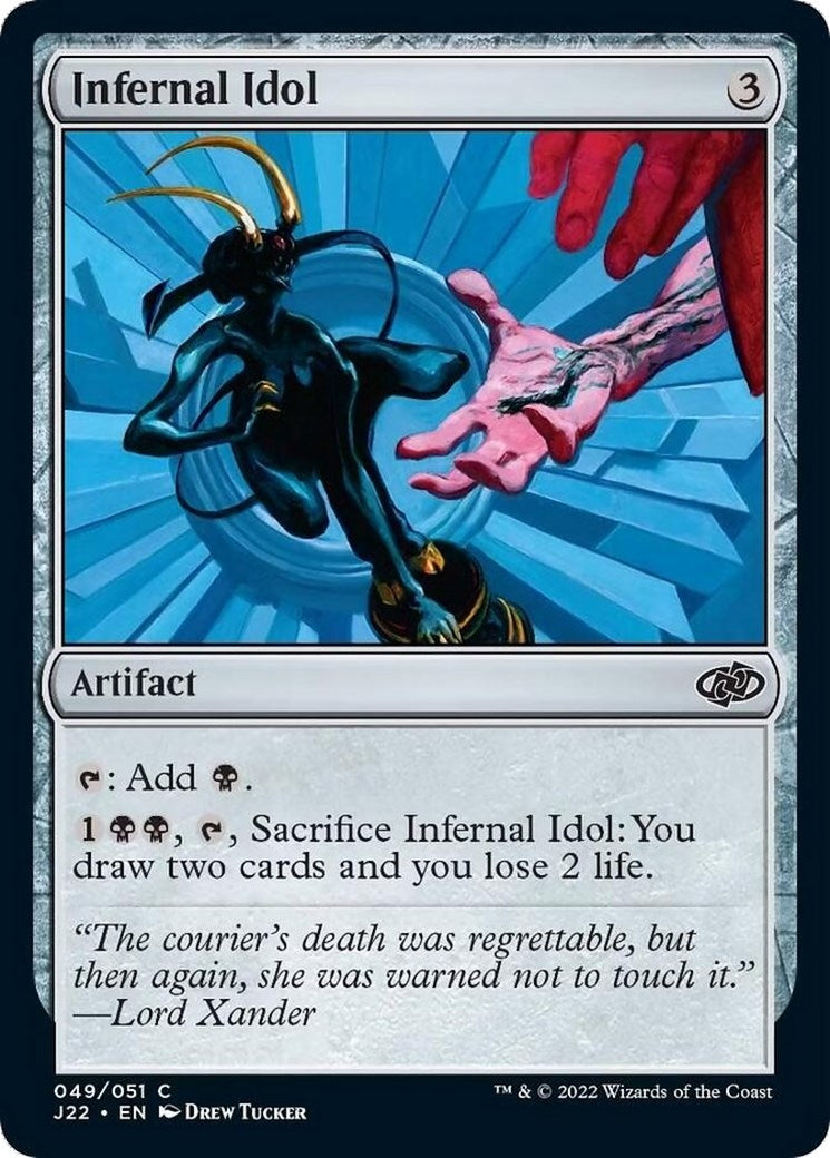 Image for Infernal Idol (49) (Jumpstart 2022) (J22) - Magic: The Gathering