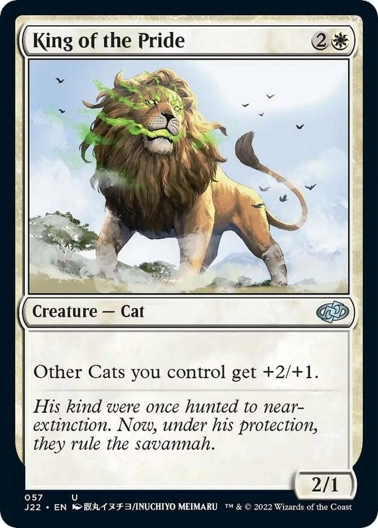 Image for King of the Pride (57) (Jumpstart 2022) (J22) - Magic: The Gathering