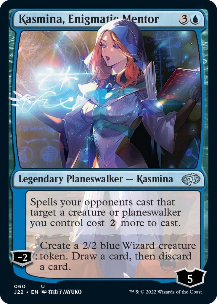 Image for Kasmina, Enigmatic Mentor (60) (Jumpstart 2022) (J22) - Magic: The Gathering