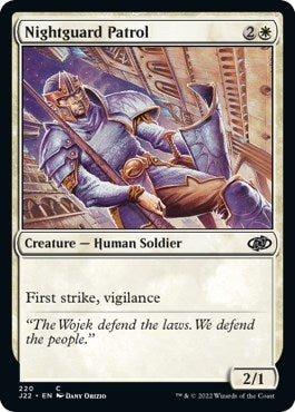 Image for Nightguard Patrol (220) (Jumpstart 2022) (J22) - Magic: The Gathering