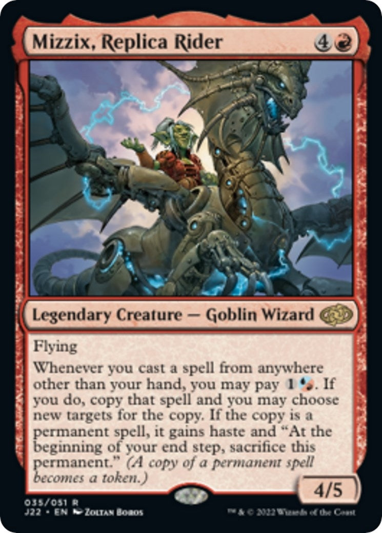 Image for Mizzix, Replica Rider (35) (Jumpstart 2022) (J22) - Magic: The Gathering