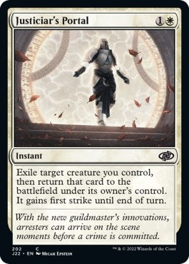Image for Justiciar's Portal (202) (Jumpstart 2022) (J22) - Magic: The Gathering