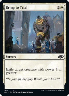 Image for Bring to Trial (160) (Jumpstart 2022) (J22) - Magic: The Gathering