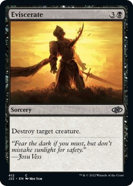 Image for Eviscerate (412) (Jumpstart 2022) (J22) - Magic: The Gathering