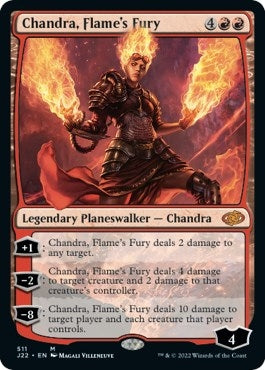 Image for Chandra, Flame's Fury (511) (Jumpstart 2022) (J22) - Magic: The Gathering