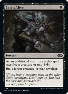 Image for Eaten Alive (409) (Jumpstart 2022) (J22) - Magic: The Gathering