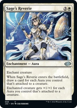 Image for Sage's Reverie (58) (Jumpstart 2022) (J22) - Magic: The Gathering