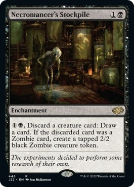 Image for Necromancer's Stockpile (446) (Jumpstart 2022) (J22) - Magic: The Gathering