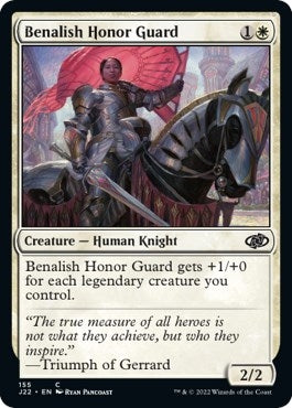 Image for Benalish Honor Guard (155) (Jumpstart 2022) (J22) - Magic: The Gathering