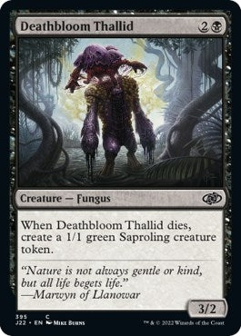 Image for Deathbloom Thallid (395) (Jumpstart 2022) (J22) - Magic: The Gathering