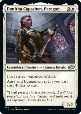 Image for Danitha Capashen, Paragon (168) (Jumpstart 2022) (J22) - Magic: The Gathering