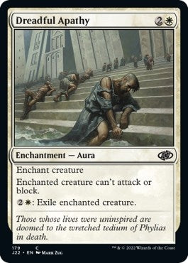 Image for Dreadful Apathy (179) (Jumpstart 2022) (J22) - Magic: The Gathering