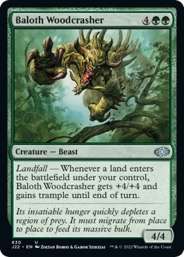 Image for Baloth Woodcrasher (630) (Jumpstart 2022) (J22) - Magic: The Gathering