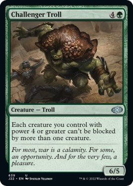 Image for Challenger Troll (639) (Jumpstart 2022) (J22) - Magic: The Gathering