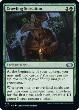Image for Crawling Sensation (642) (Jumpstart 2022) (J22) - Magic: The Gathering
