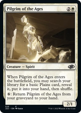 Image for Pilgrim of the Ages (225) (Jumpstart 2022) (J22) - Magic: The Gathering
