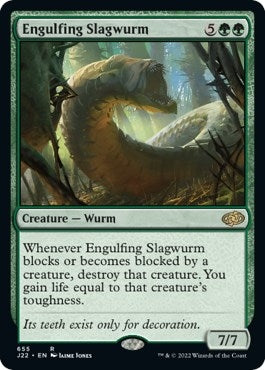 Image for Engulfing Slagwurm (655) (Jumpstart 2022) (J22) - Magic: The Gathering