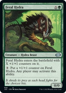 Image for Feral Hydra (658) (Jumpstart 2022) (J22) - Magic: The Gathering