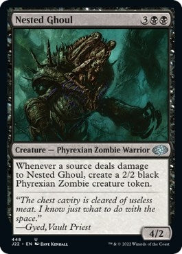 Image for Nested Ghoul (448) (Jumpstart 2022) (J22) - Magic: The Gathering