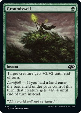 Image for Groundswell (669) (Jumpstart 2022) (J22) - Magic: The Gathering