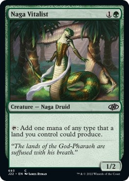 Image for Naga Vitalist (693) (Jumpstart 2022) (J22) - Magic: The Gathering