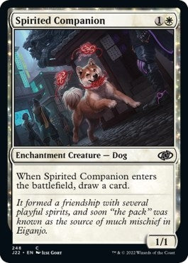 Image for Spirited Companion (248) (Jumpstart 2022) (J22) - Magic: The Gathering