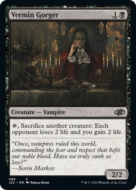 Image for Vermin Gorger (485) (Jumpstart 2022) (J22) - Magic: The Gathering