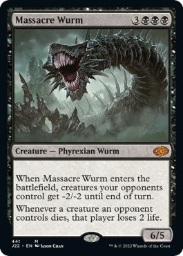 Image for Massacre Wurm (441) (Jumpstart 2022) (J22) - Magic: The Gathering