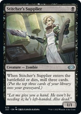 Image for Stitcher's Supplier (073) (73) (Jumpstart 2022) (J22) - Magic: The Gathering