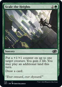 Image for Scale the Heights (724) (Jumpstart 2022) (J22) - Magic: The Gathering