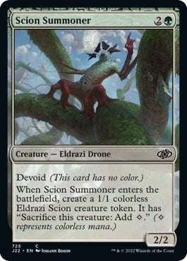 Image for Scion Summoner (725) (Jumpstart 2022) (J22) - Magic: The Gathering