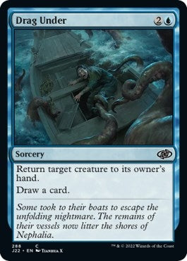 Image for Drag Under (288) (Jumpstart 2022) (J22) - Magic: The Gathering