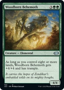Image for Woodborn Behemoth (744) (Jumpstart 2022) (J22) - Magic: The Gathering
