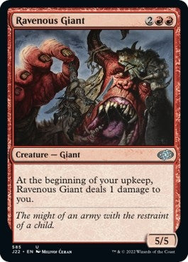 Image for Ravenous Giant (585) (Jumpstart 2022) (J22) - Magic: The Gathering