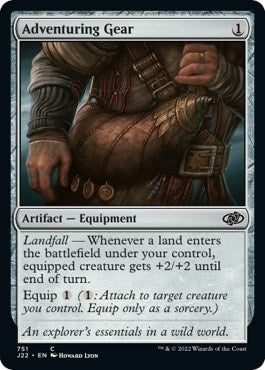 Image for Adventuring Gear (751) (Jumpstart 2022) (J22) - Magic: The Gathering