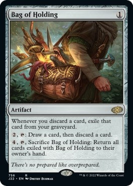 Image for Bag of Holding (756) (Jumpstart 2022) (J22) - Magic: The Gathering