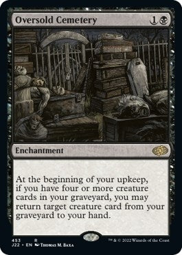 Image for Oversold Cemetery (453) (Jumpstart 2022) (J22) - Magic: The Gathering