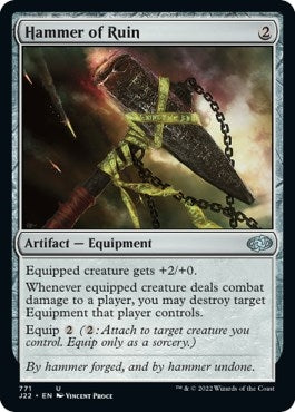 Image for Hammer of Ruin (771) (Jumpstart 2022) (J22) - Magic: The Gathering