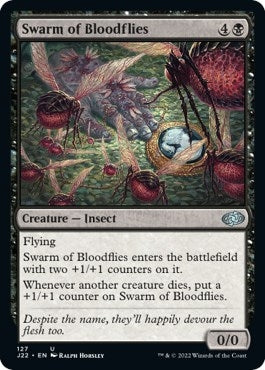 Image for Swarm of Bloodflies (127) (Jumpstart 2022) (J22) - Magic: The Gathering