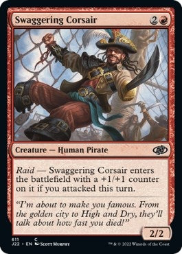 Image for Swaggering Corsair (611) (Jumpstart 2022) (J22) - Magic: The Gathering