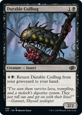 Image for Durable Coilbug (408) (Jumpstart 2022) (J22) - Magic: The Gathering
