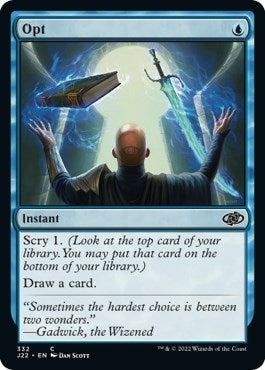 Image for Opt (332) (Jumpstart 2022) (J22) - Magic: The Gathering