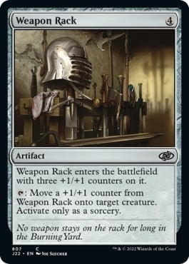 Image for Weapon Rack (807) (Jumpstart 2022) (J22) - Magic: The Gathering
