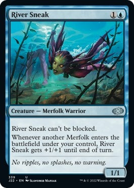 Image for River Sneak (339) (Jumpstart 2022) (J22) - Magic: The Gathering