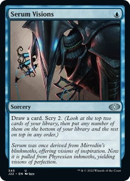 Image for Serum Visions (345) (Jumpstart 2022) (J22) - Magic: The Gathering