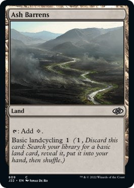 Image for Ash Barrens (809) (Jumpstart 2022) (J22) - Magic: The Gathering