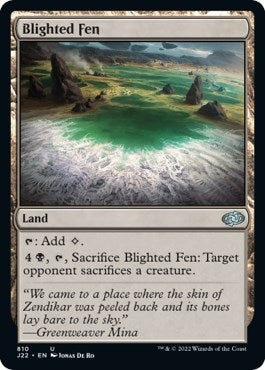 Image for Blighted Fen (810) (Jumpstart 2022) (J22) - Magic: The Gathering